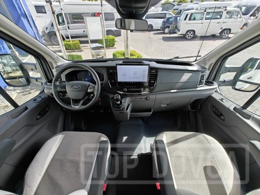 Kabina obytného vozu nobelART A-7000 Elegance - modelový rok 2025.