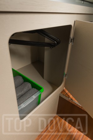 Interiér obytného vozu Rimor Seal 695 - 2021 typu alkovna