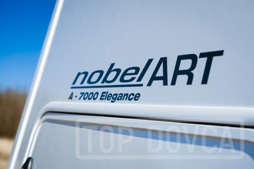 Obytný vůz nobelART A7000 - Elegance typu alkovna 2022