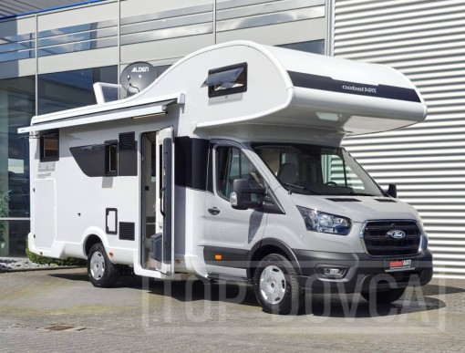 Exteriér obytného vozu nobelART A-7000 Elegance - modelový rok 2025, alovna.